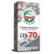 Суміш для стяжки Anserglob LFS 70 Цементна шар 10-60 мм 25 кг